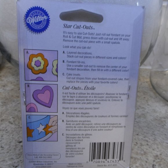 Wilton Star Cut-Outs - Picture 2 of 2